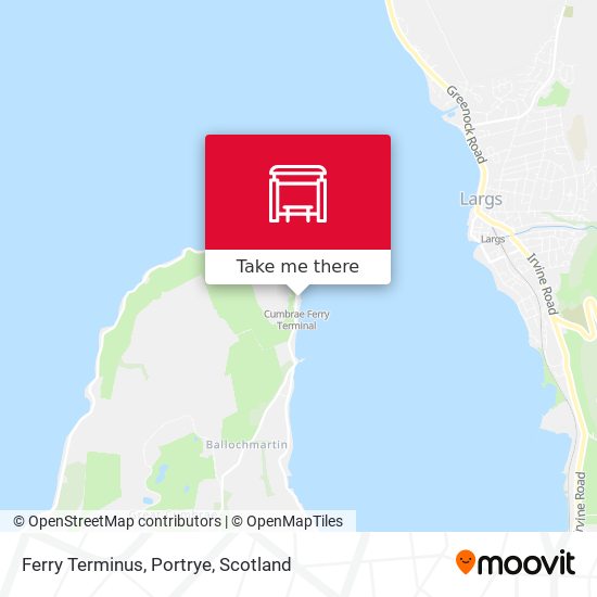 Ferry Terminus, Portrye map