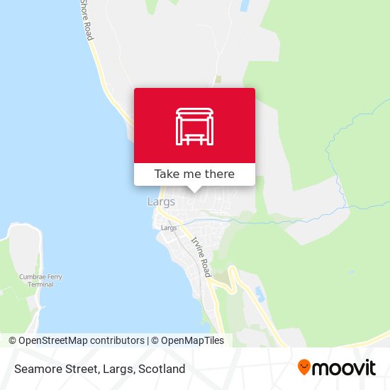 Seamore Street, Largs map