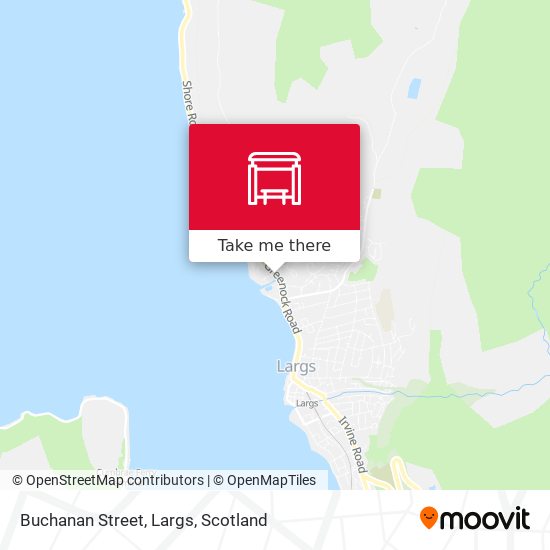 Buchanan Street, Largs map
