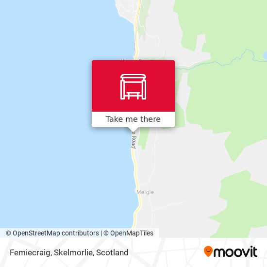 Femiecraig, Skelmorlie map