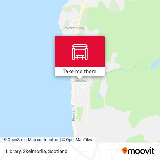 Library, Skelmorlie map