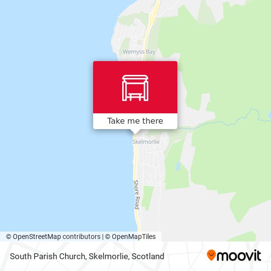 South Parish Church, Skelmorlie map