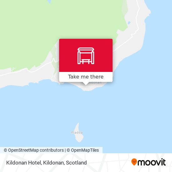 Kildonan Hotel, Kildonan map