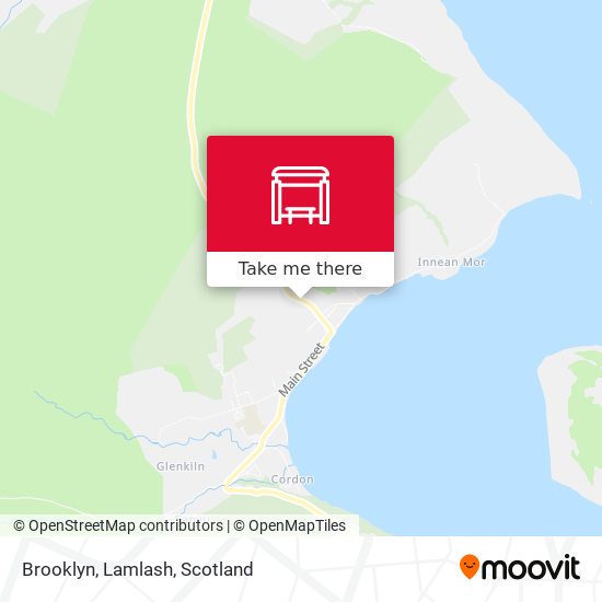 Brooklyn, Lamlash map