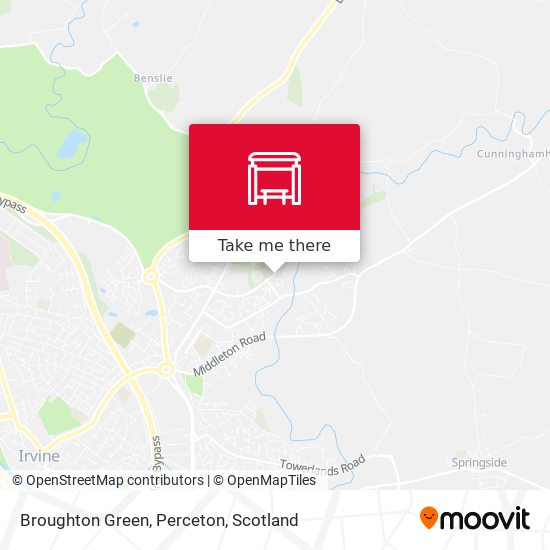 Broughton Green, Perceton map