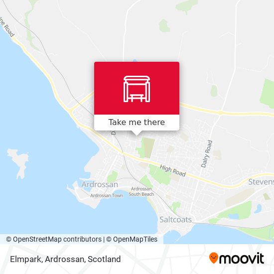 Elmpark, Ardrossan map