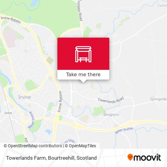 Towerlands Farm, Bourtreehill map