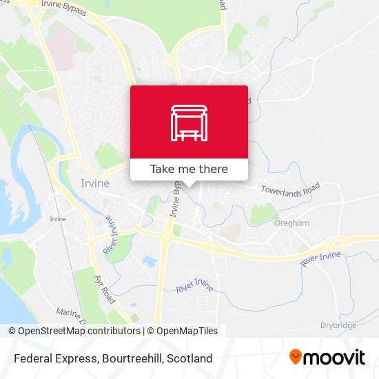 Federal Express, Bourtreehill map