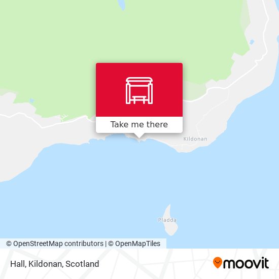Hall, Kildonan map