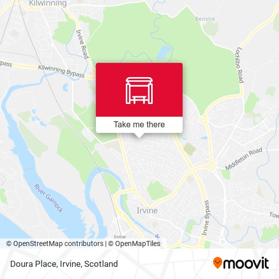 Doura Place, Irvine map