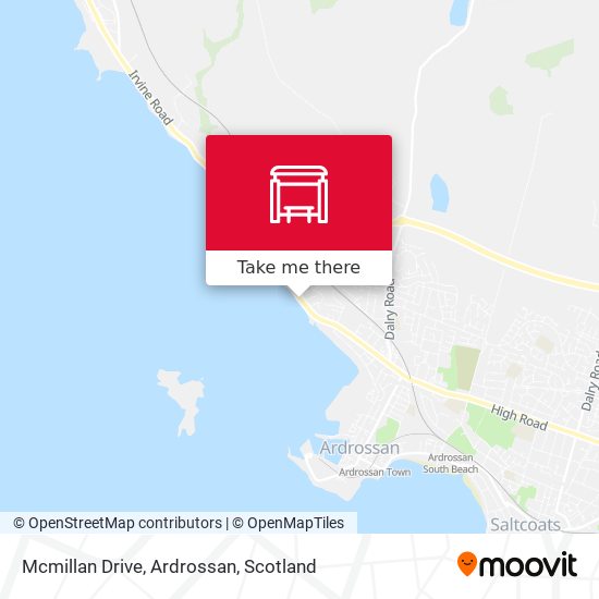 Mcmillan Drive, Ardrossan map