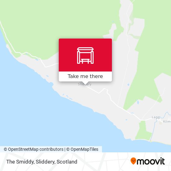 The Smiddy, Sliddery map