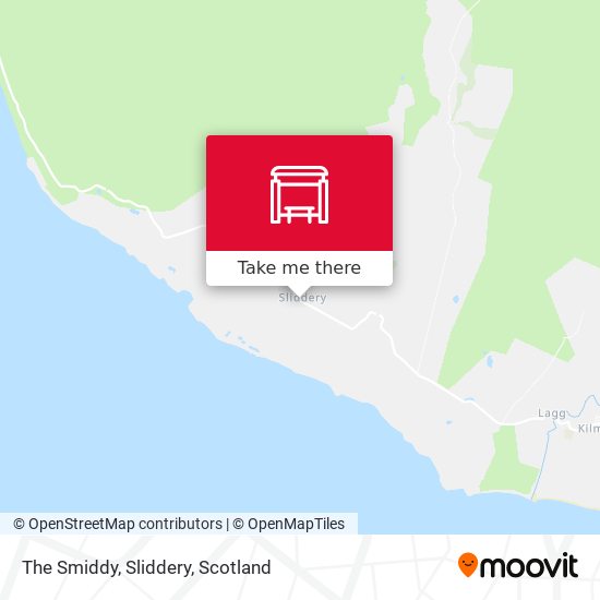 The Smiddy, Sliddery map