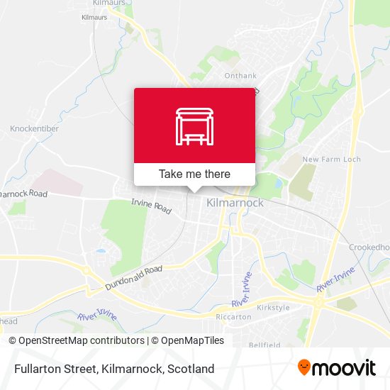 Fullarton Street, Kilmarnock map