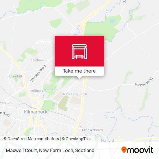 Maxwell Court, New Farm Loch map