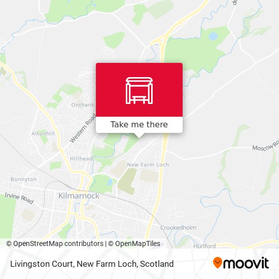 Livingston Court, New Farm Loch map