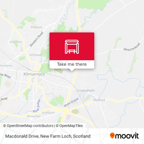Macdonald Drive, New Farm Loch map