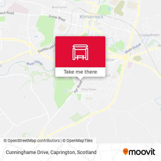 Cunninghame Drive, Caprington map