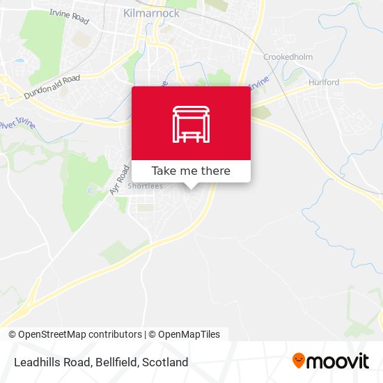Leadhills Road, Bellfield map
