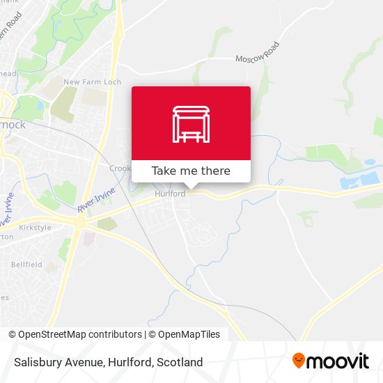 Salisbury Avenue, Hurlford map