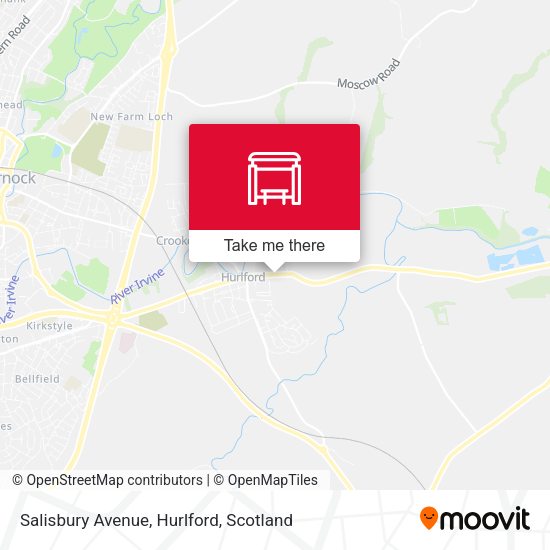 Salisbury Avenue, Hurlford map