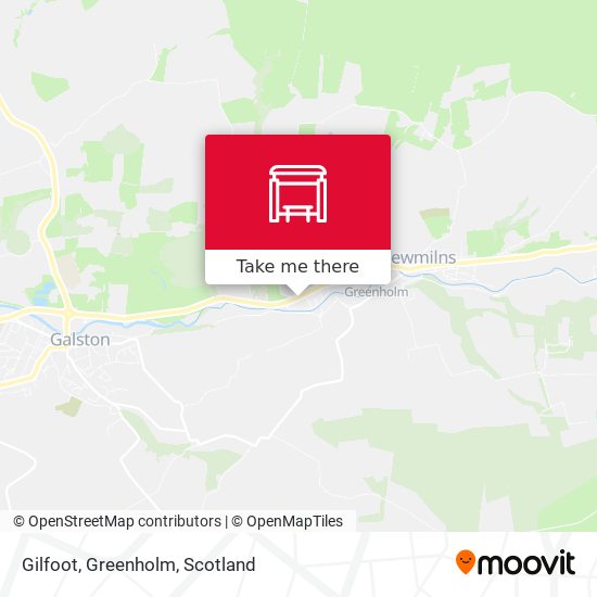 Gilfoot, Greenholm map