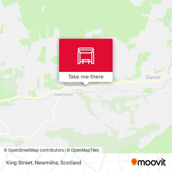 King Street, Newmilns map