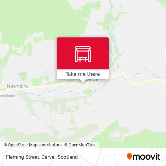 Fleming Street, Darvel map