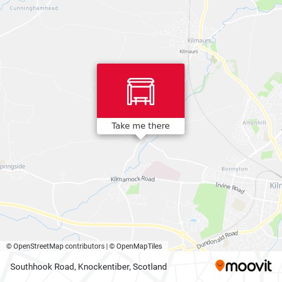 Southhook Road, Knockentiber map