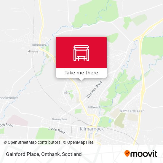 Gainford Place, Onthank map