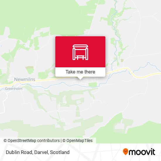 Dublin Road, Darvel map