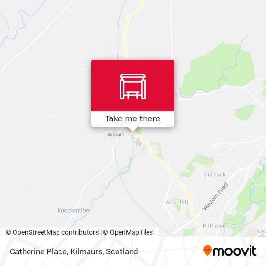 Catherine Place, Kilmaurs map