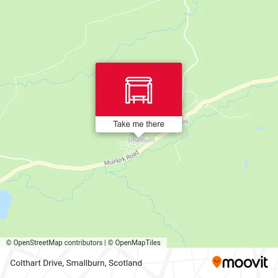Colthart Drive, Smallburn map
