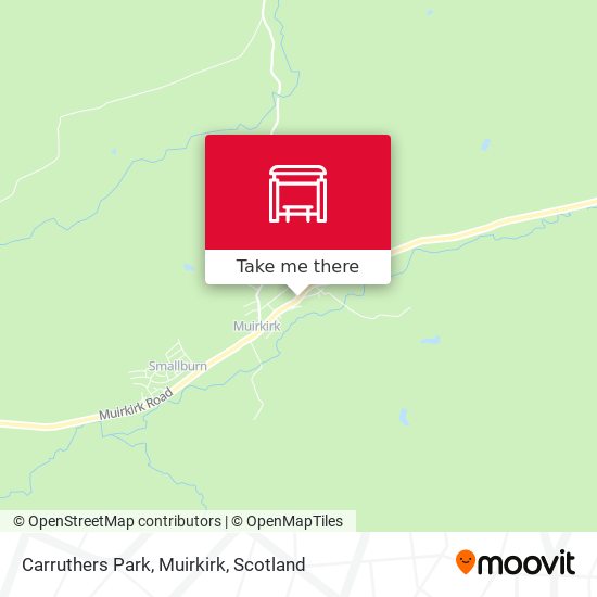 Carruthers Park, Muirkirk map
