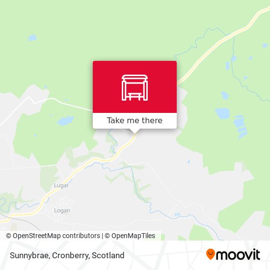 Sunnybrae, Cronberry map