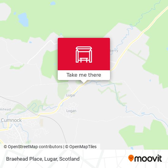 Braehead Place, Lugar map