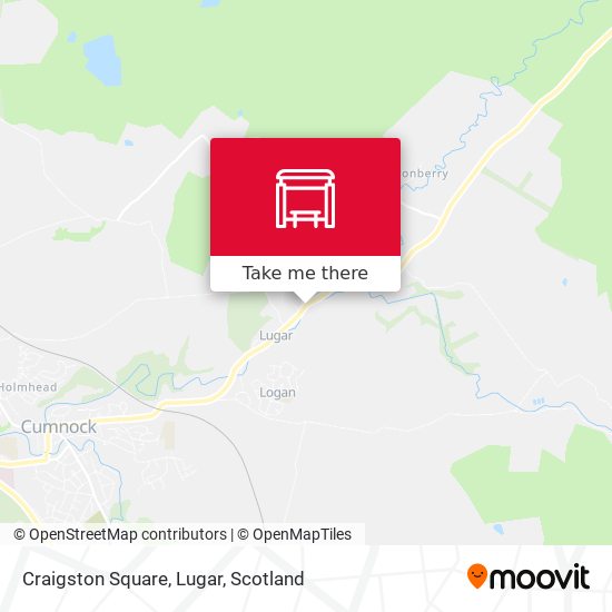 Craigston Square, Lugar map