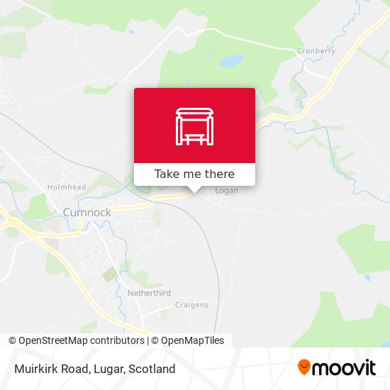 Muirkirk Road, Lugar map