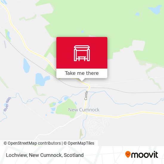 Lochview, New Cumnock map