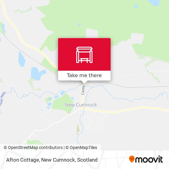 Afton Cottage, New Cumnock map