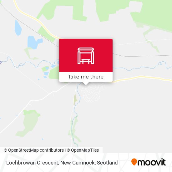 Lochbrowan Crescent, New Cumnock map