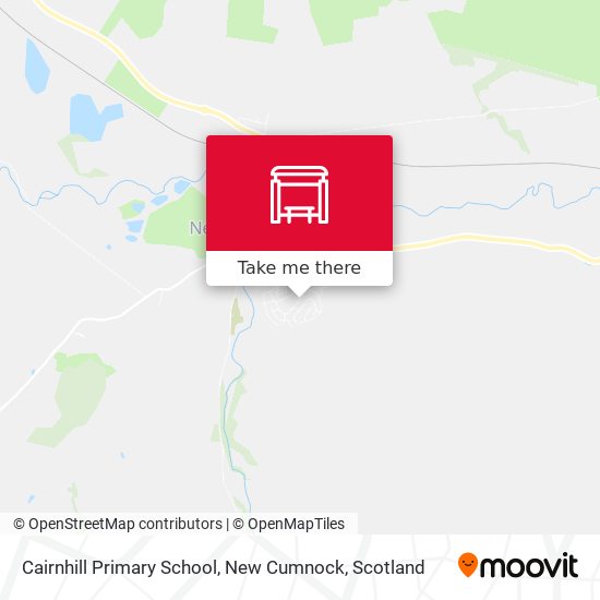 Cairnhill Primary School, New Cumnock map