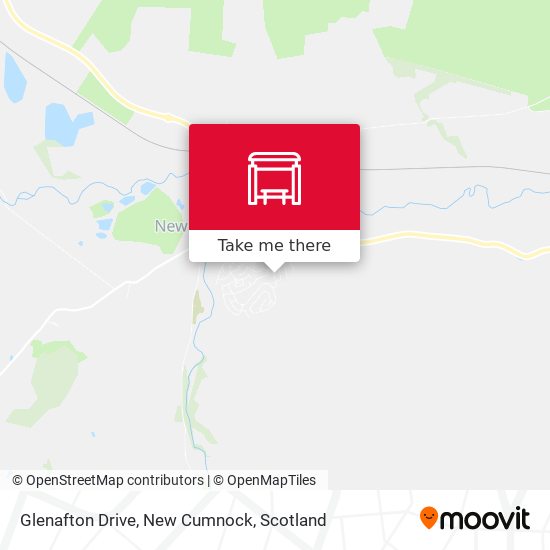 Glenafton Drive, New Cumnock map