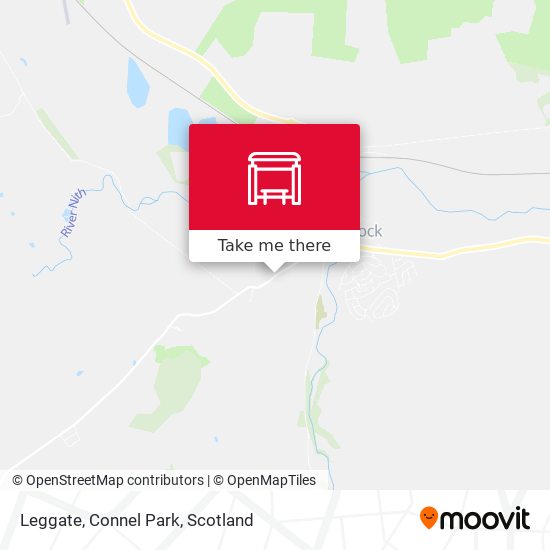 Leggate, Connel Park map
