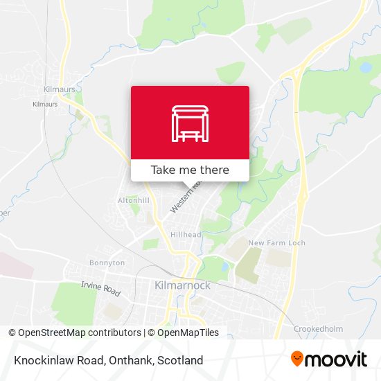 Knockinlaw Road, Onthank map