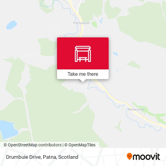 Drumbuie Drive, Patna map