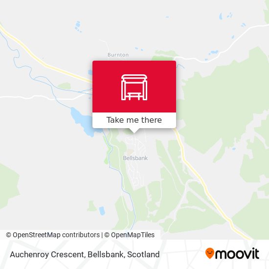 Auchenroy Crescent, Bellsbank map