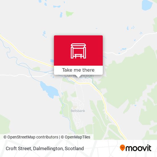 Croft Street, Dalmellington map