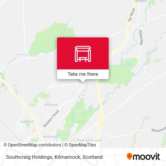 Southcraig Holdings, Kilmarnock map