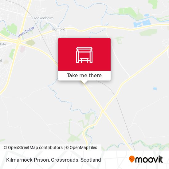 Kilmarnock Prison, Crossroads map